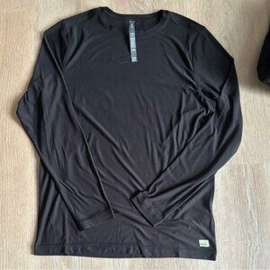 Vuori Black Long Sleeve Men's Tee